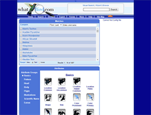 Tablet Screenshot of identify.whatbird.com